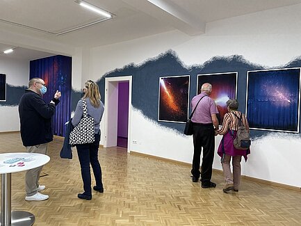 Wegweisende Zeichen bei den Stadt(ver)führungen