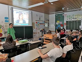 Vortrag zur Umweltthematik an Wilhelm-Löhe-Schule