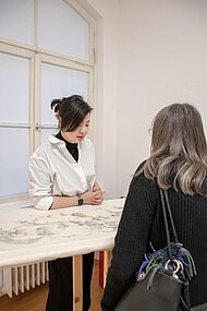 Ausstellung: Like Dew 如露 Like Lightning 亦如电 — I read the Diamond Sutra