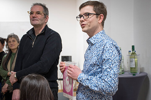Ausstellung: Tobias Falberg & Hans-Peter Stark — Kosmischer Transfer