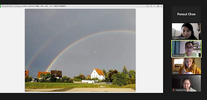 Virtueller Sprachtandemabend