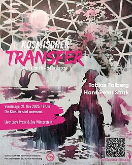 Kosmischer Transfer: Vernissage mit Sound-Performance