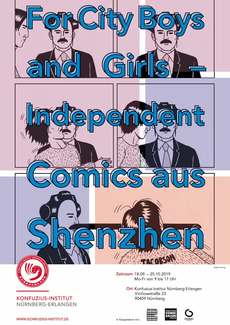 Ausstellung "For City Boys and Girls – Independent Comics aus Shenzhen"