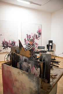 Ausstellung: Tobias Falberg & Hans-Peter Stark — Kosmischer Transfer