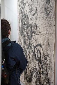 李莹莹个人艺术展开幕