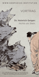 Vortrag von Dr. Heinrich Geiger: Nichts als Stein.