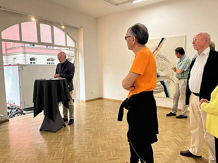 纽伦堡-埃尓兰根孔子学院举办艺术家袁顺个展 《时光轮转——对话丟勒》