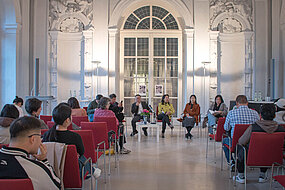 Chinesische Lesung in der Orangerie