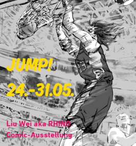 Comic-Salon 2024: JUMP! Aktuelle Illustrationen von Rhino