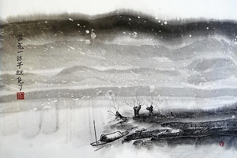 Malkurs: Chinesische Tuschmalerei und erste Versuche mit Bambus