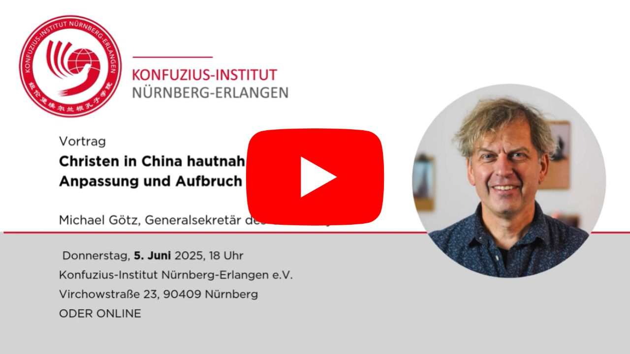 Christen in China hautnah – Glaube zwischen Anpassung und Aufbruch (Vortrag) Thumbnail