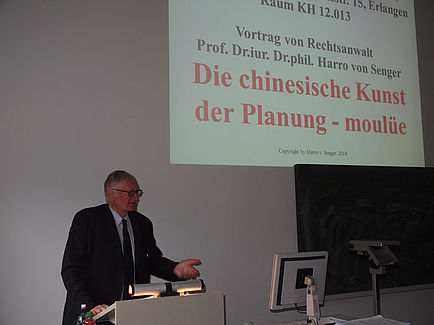 纽伦堡孔院举办题为"中国的谋略艺术"的报告会