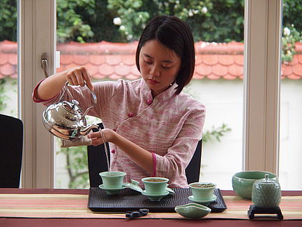 Ein Sonntag voller Tee und Taiji